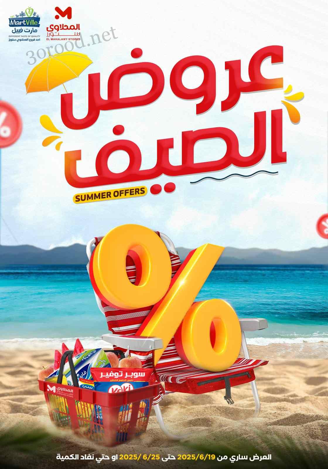عروض المحلاوى ستورز من 19 يونيو حتى 25 يونيو 2025 عروض الصيف