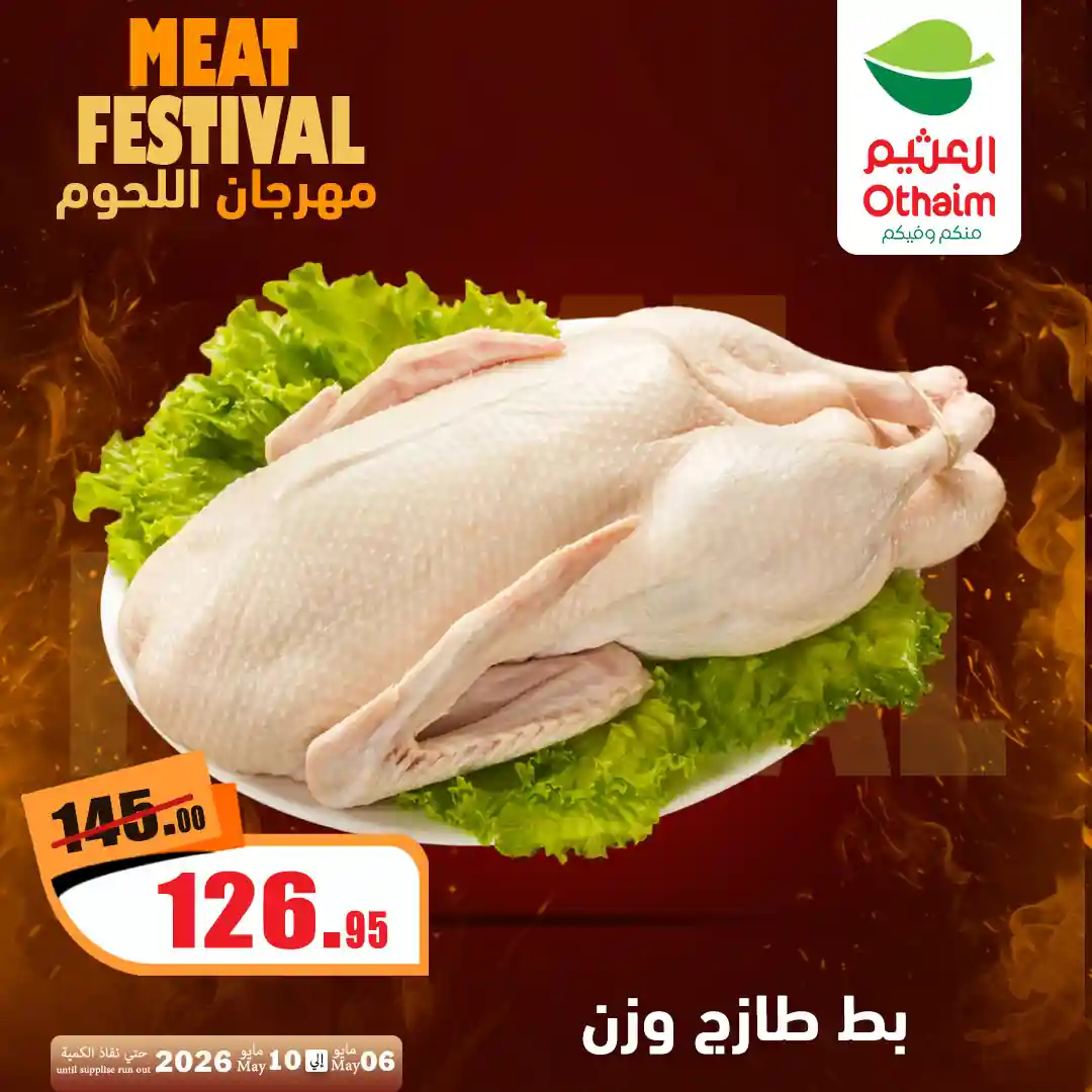 عروض بط طازج