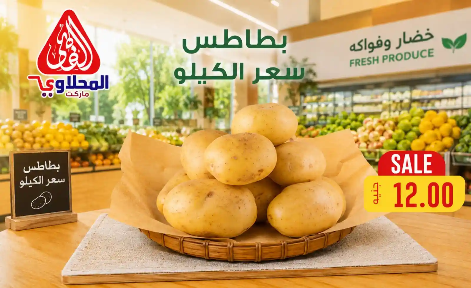 عروض المحلاوى ماركت فريش أسماك و خضار و فواكه الثلاثاء 23 يونيو 2026