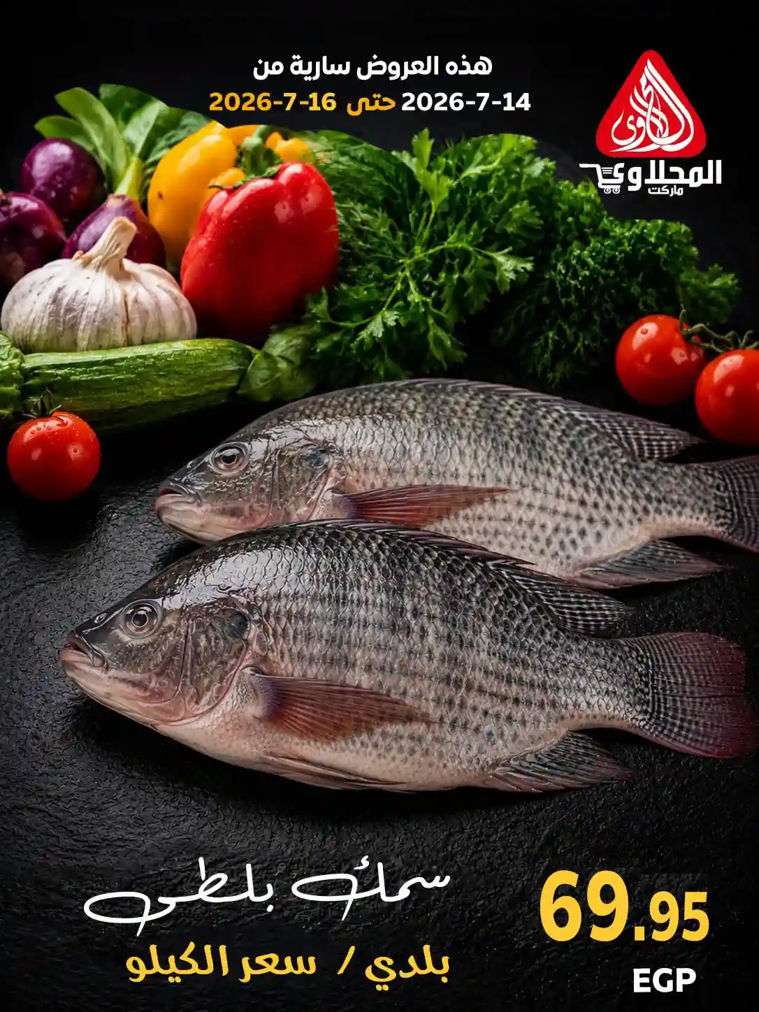 عروض المحلاوى ماركت 14 حتى 16 يوليو 2026
