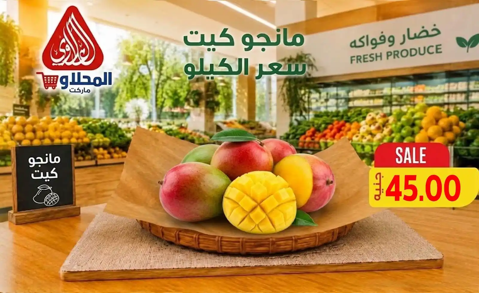 عروض المحلاوى ماركت من 16 سبتمبر 2026 الخضار والفاكهة