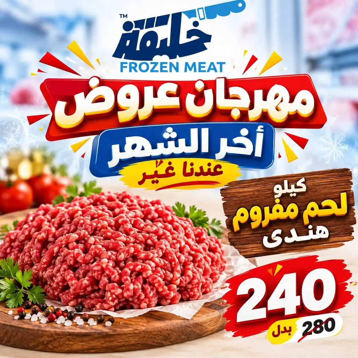 عروض ابو خليفة ماركت الزقازيق من 28 سبتمبر 2026 مهرجان عروض اخر الشهر