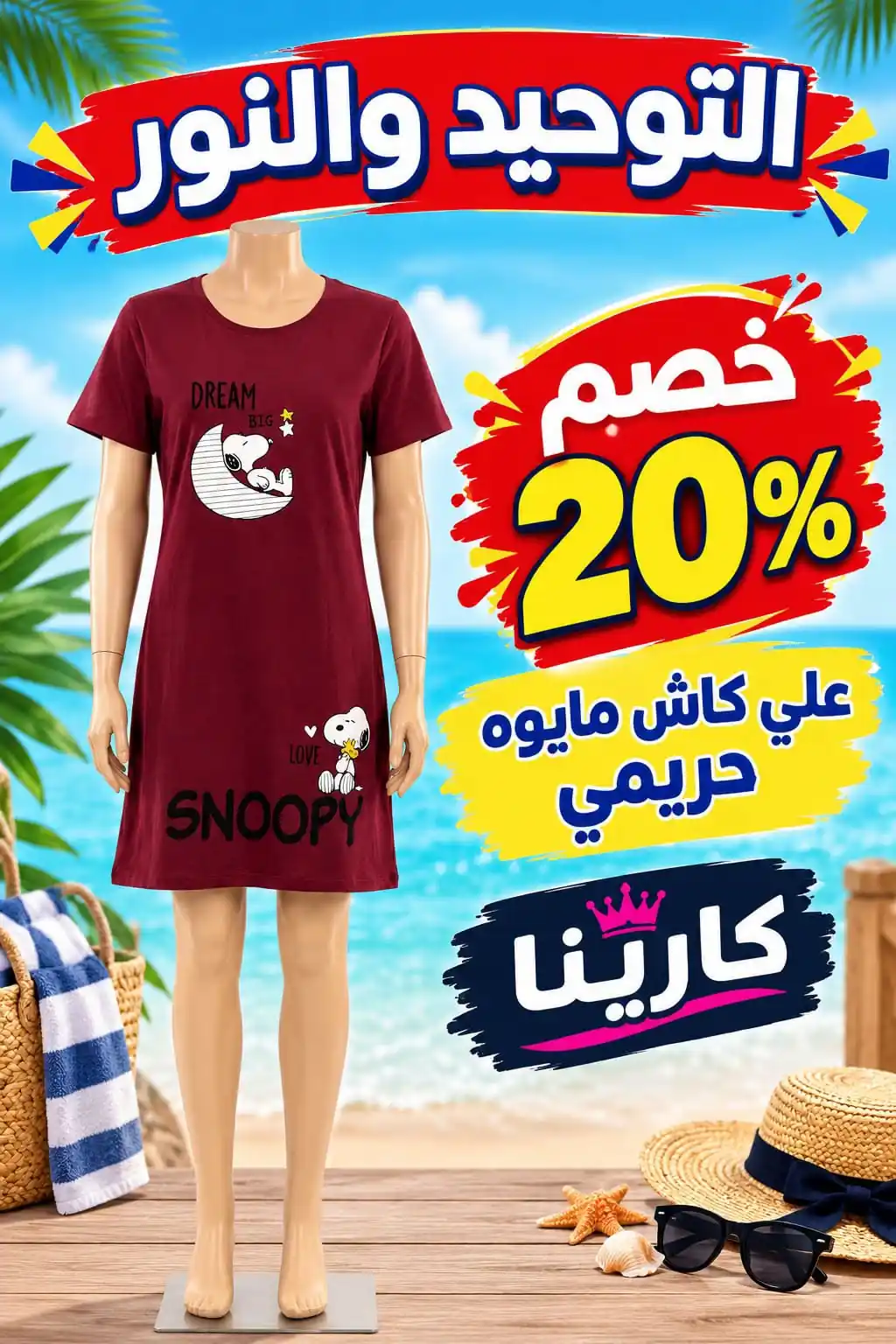 عروض التوحيد والنور ملابس حريمى من 21 أكتوبر 2026