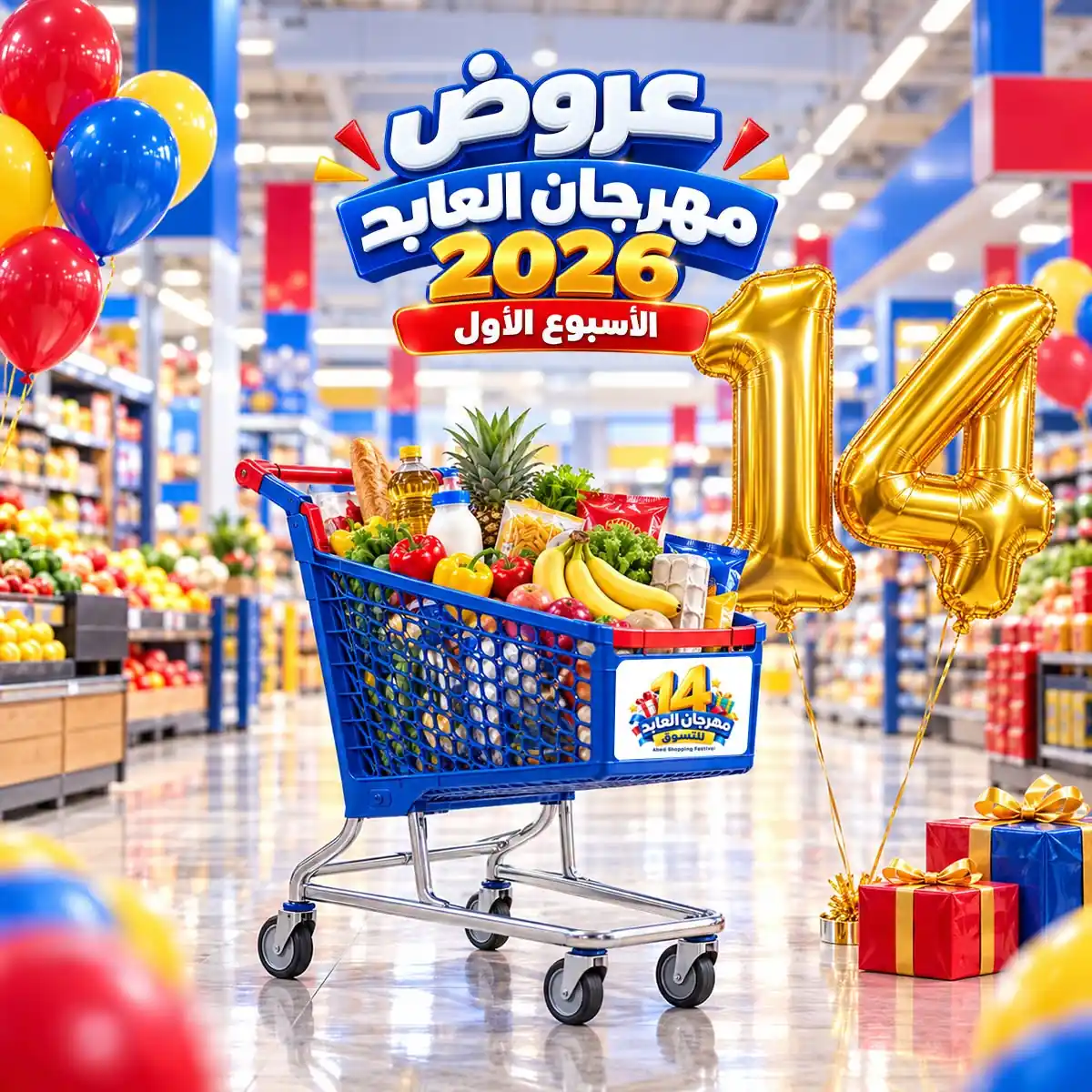 عروض العابد هايبر ماركت اليوم 29 - 31 كتوبر 2026 مهرجان العابد