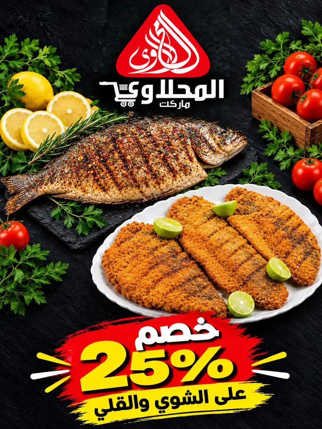 عروض المحلاوى ماركت اليوم 28 - 29 أكتوبر 2026 قسم الاسماك