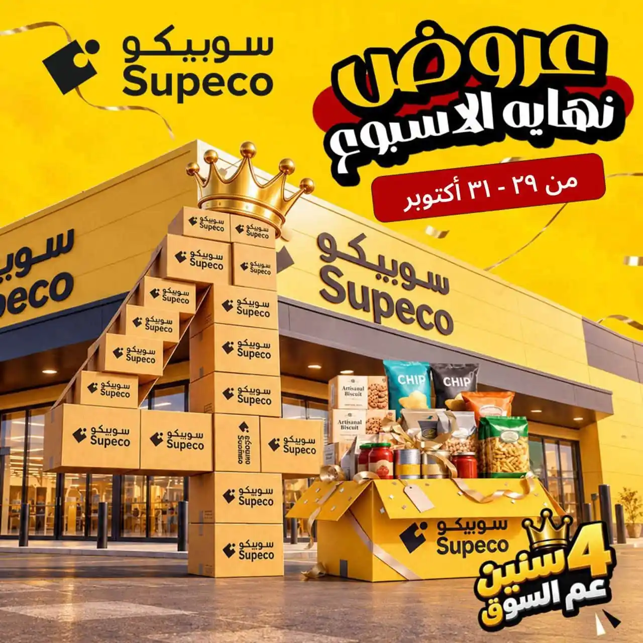 عروض سوبيكو اليوم للويك اند من 29 حتى 31 أكتوبر 2026