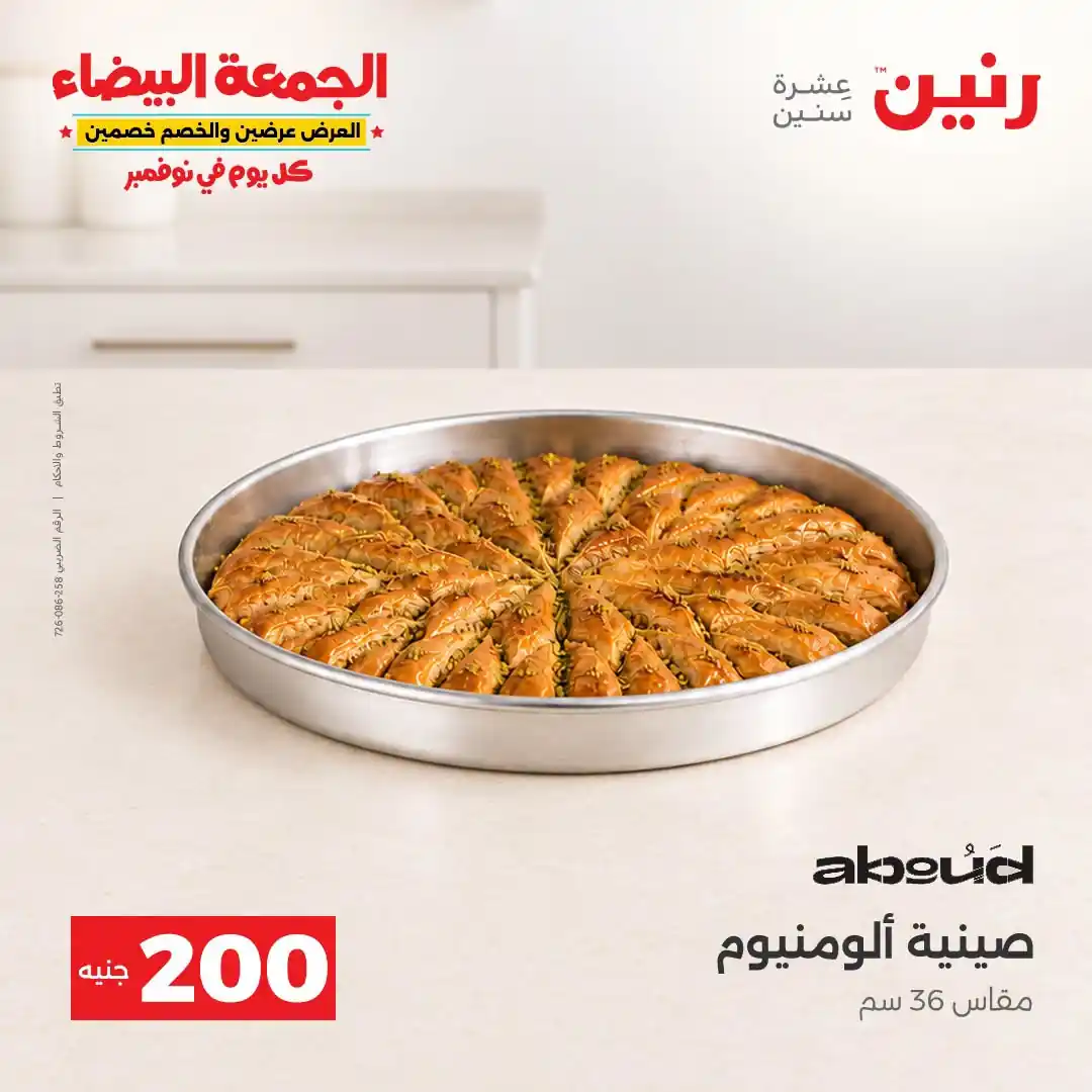 عروض رنين مهرجان 200 جنيه 1 و 2 نوفمبر 2026 صورة 7