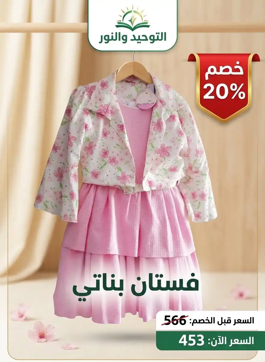 عروض التوحيد والنور من الاربعاء 28أكتوبر 2026 ملابس اطفال صورة 10